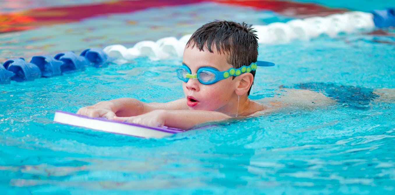 When is the right time for children to learn to swim?