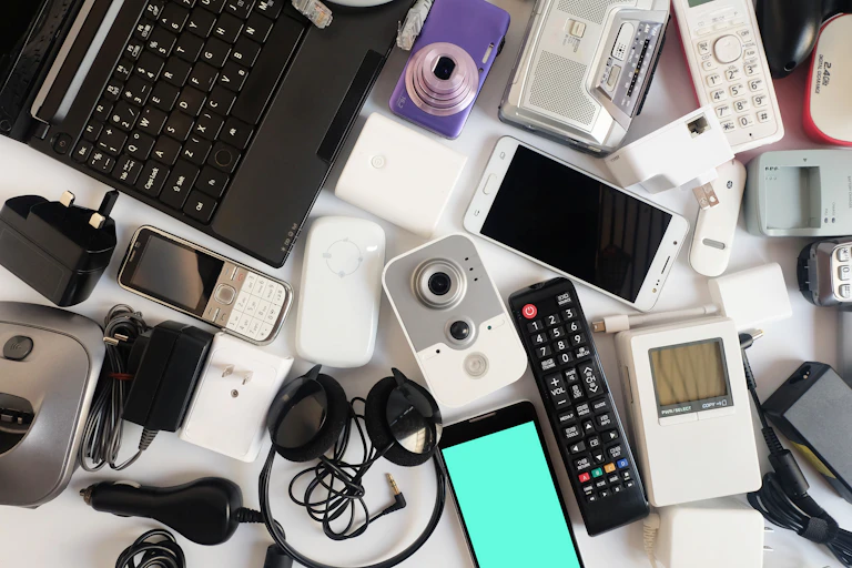 Selection of electronic gadgets