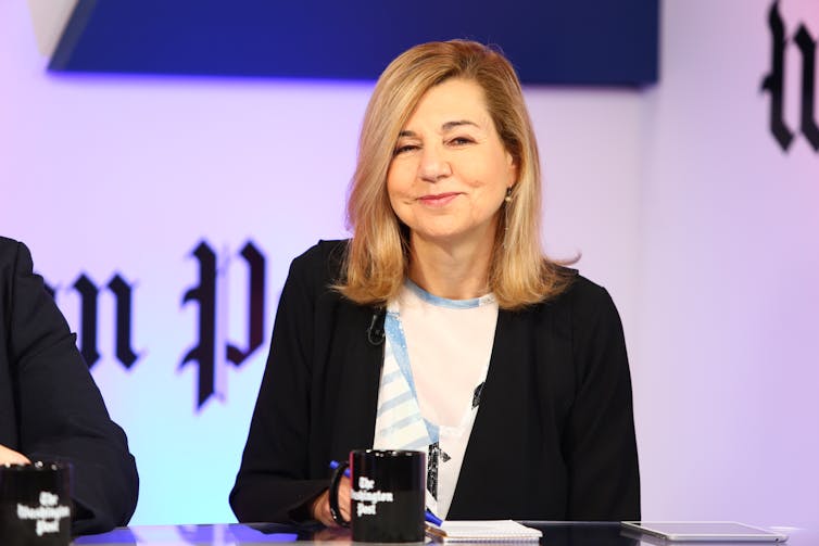 Media columnist Margaret Sullivan said of Cuomo, ‘You don’t abuse your position in journalism…for personal or familial gain.’ Eric Hanson for The Washington Post via Getty Images