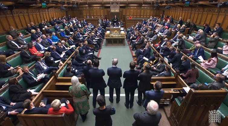 Prime Minister's Questions in the House of Commons in November 2021