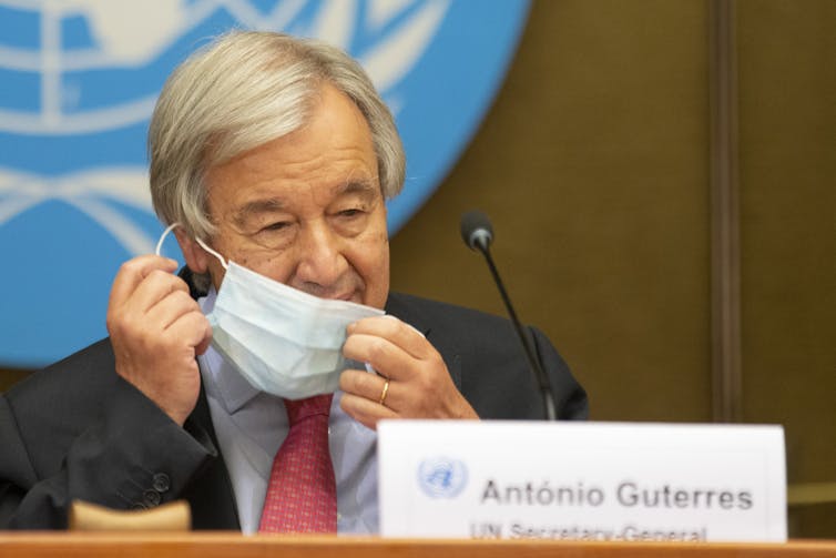 UN Secretary-General Antonio Guterres