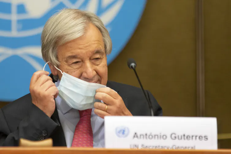 UN Secretary-General Antonio Guterres