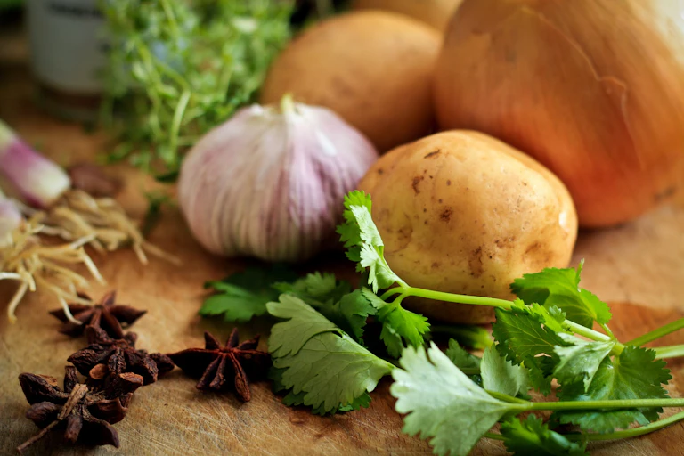 Persil, poireaux et patates entrent dans les 3V.