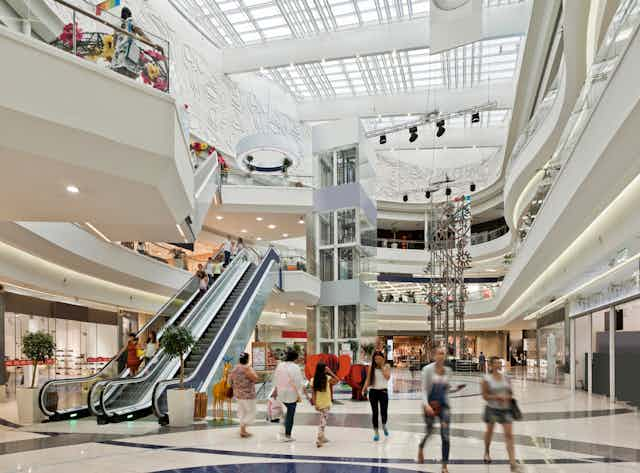 shopping mall interior