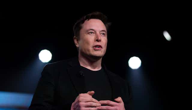 Elon Musk, speaking