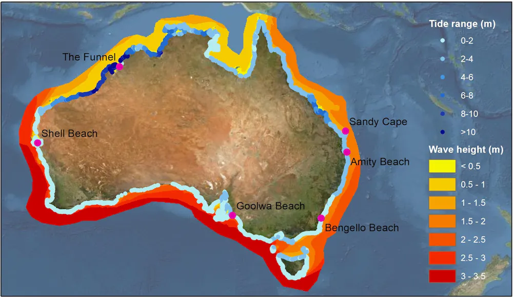 Extreme Tidal Ranges From enormous tides to millions of shells, here are 6 unique beaches ...