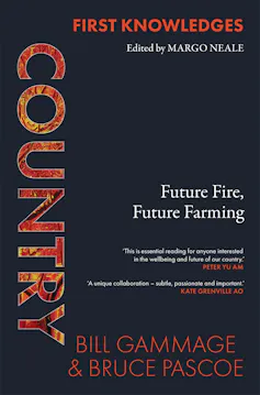 A black book cover with the words