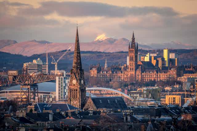 The city of Glasgow
