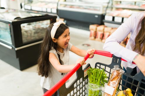 Your kid is having a meltdown in the supermarket. In tough parenting moments, here's what you can do
