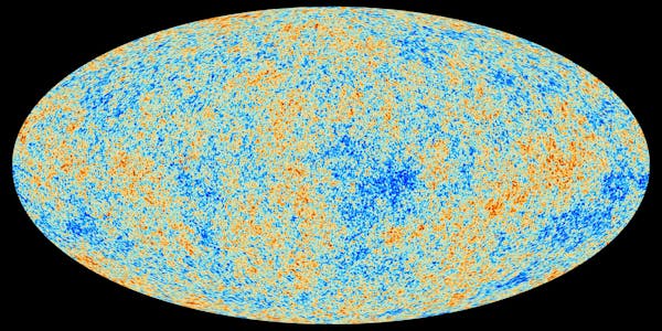Mapa da radiação cósmica
