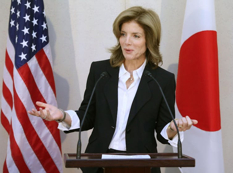 Caroline Kennedy in Japan.