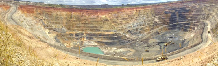 A mine in the Democratic Republic of Congo