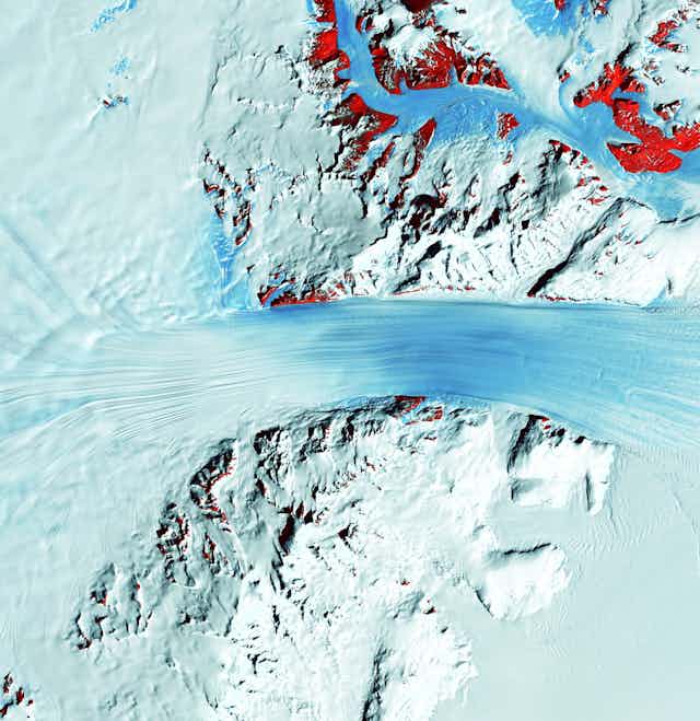 Antarctica's Byrd Glacier.
