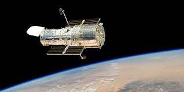 Telescopio espacial Hubble.