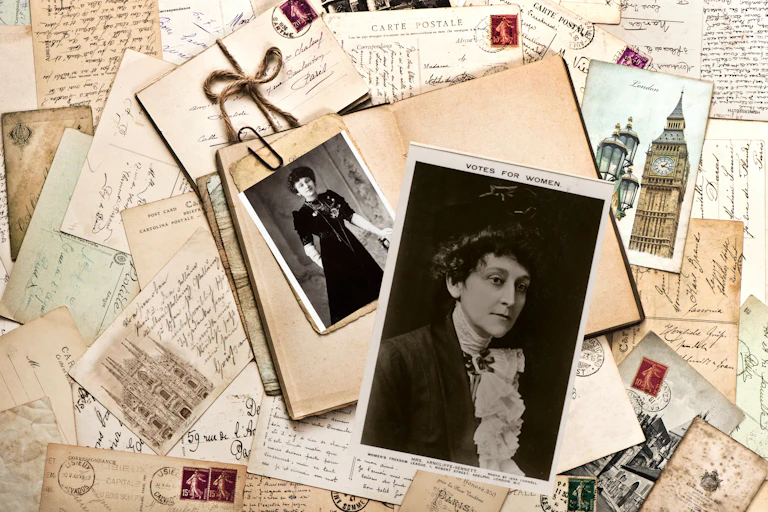 Activist scrapbook.