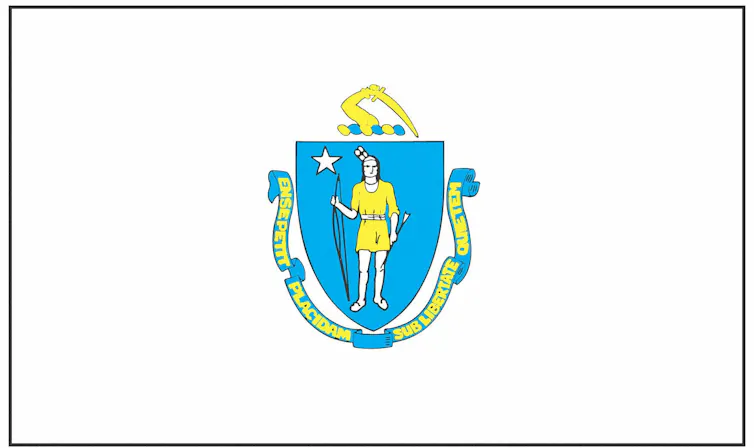Massachusetts state flag