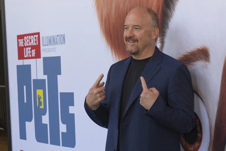 Louis C.K. on the red carpet