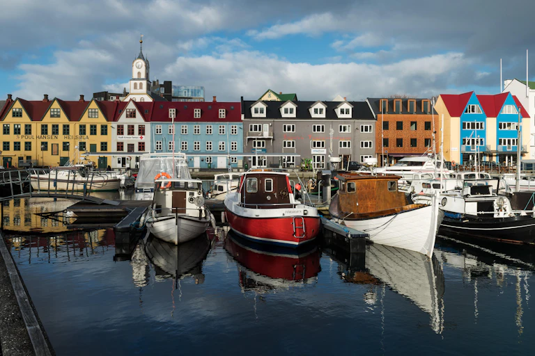 Harbour, Torshavn, Streymoy, Faroe Islands