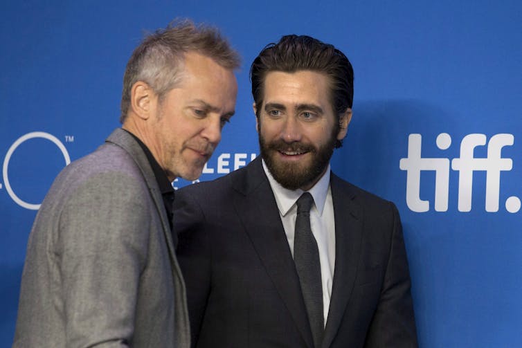 Jean-Marc Vallée and Jake Gyllenhaal