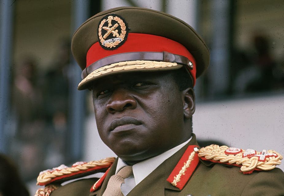 General Idi Amin in military uniform
