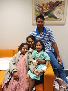 The Murugappan family from Biloela.