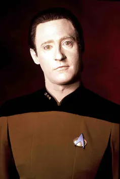 A humanoid robot from Star Trek.