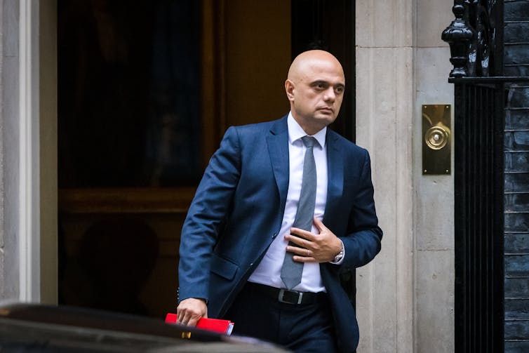 Health Secretary Sajid Javid