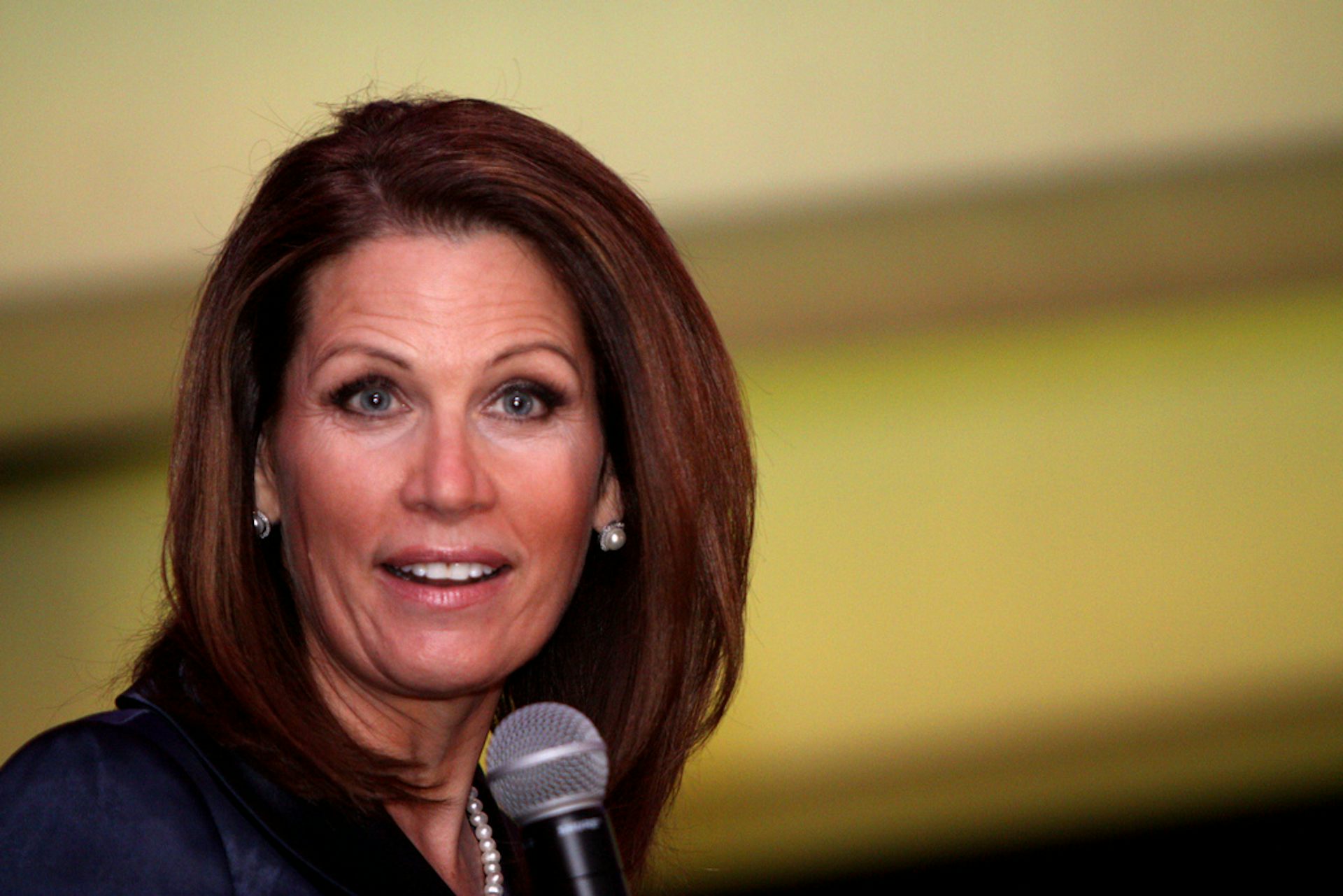 Michele Bachmann defies her caricature at the Oxford Union