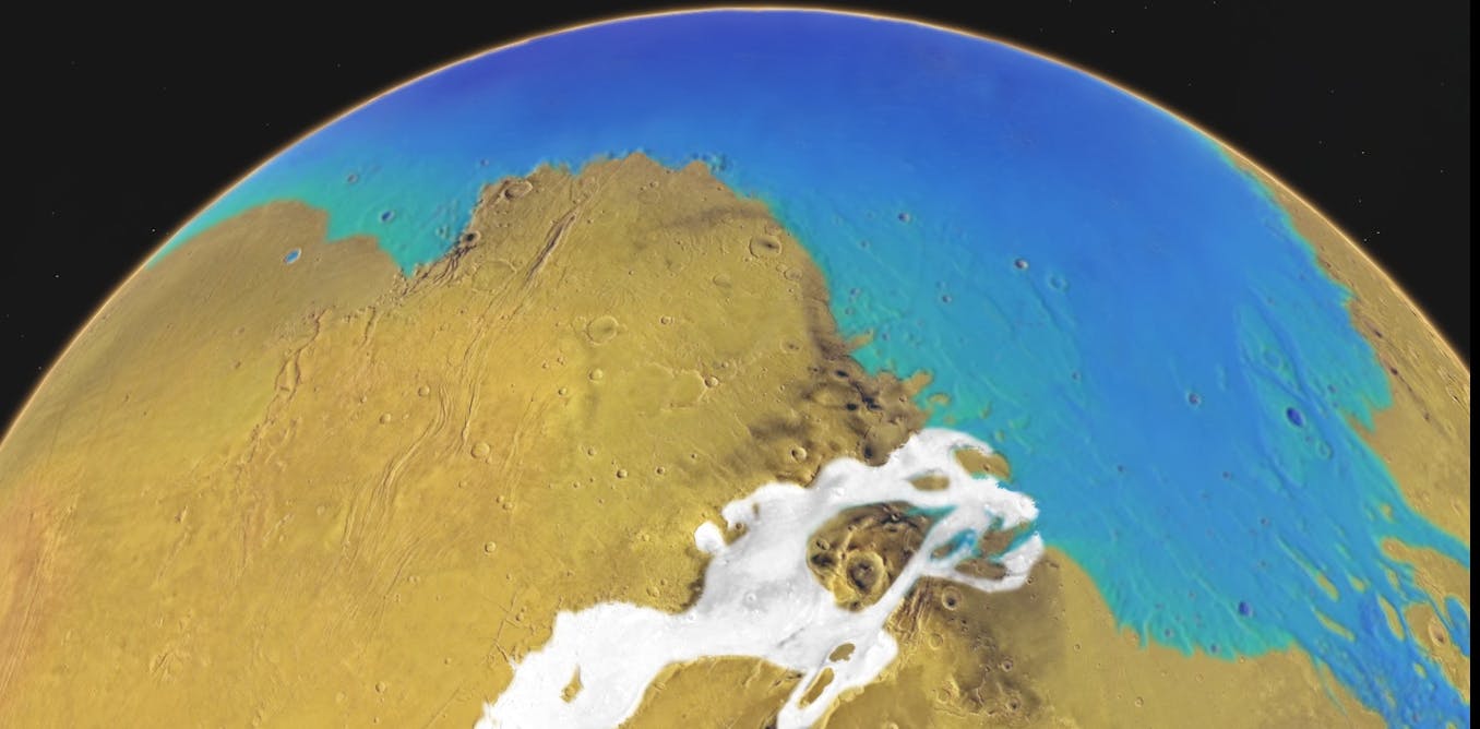 Water op Mars?  Best, het was een oceaan… Water op Mars?  Best, het was een oceaan…