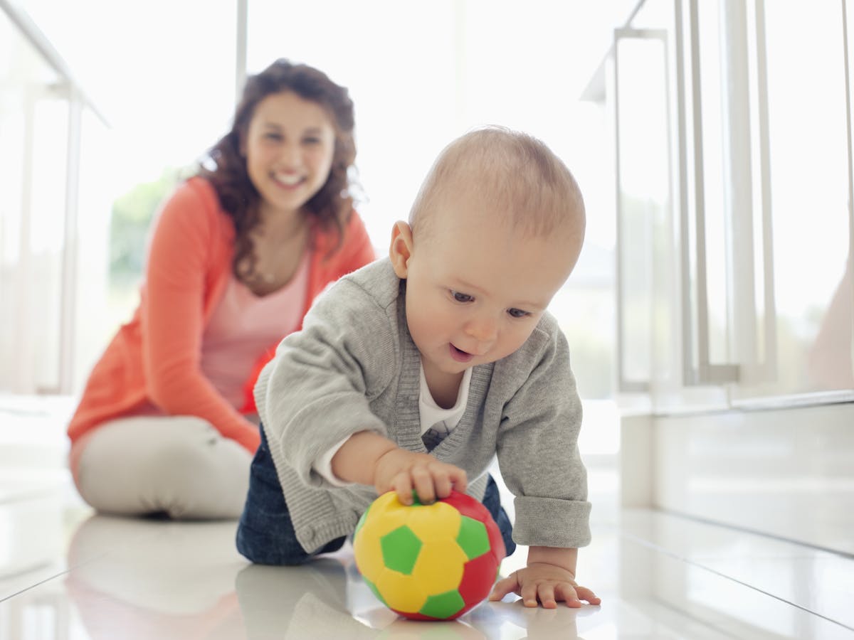Infants need lots of active movement and play – and there are simple ways  to help them get it