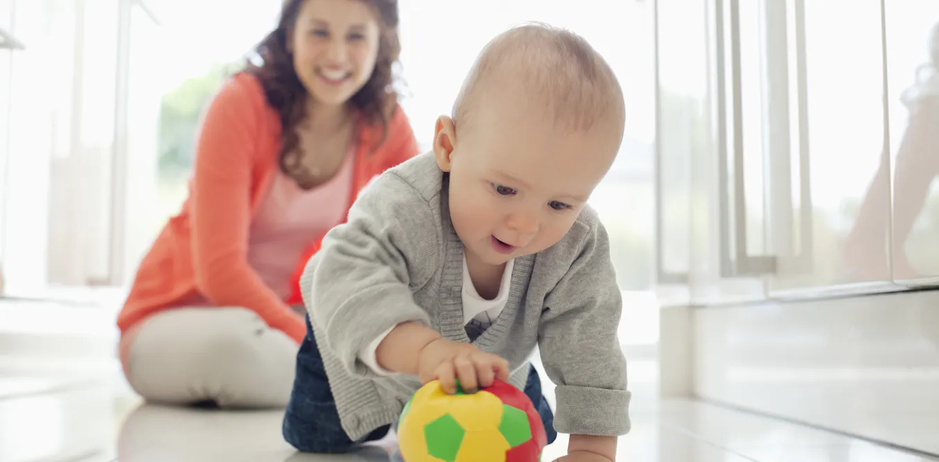 Infants need lots of active movement and play – and there are simple ...