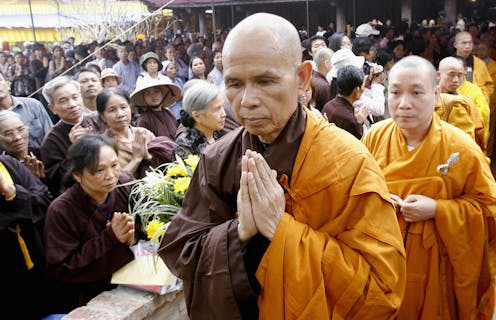 Thich Nhat Hanh, who worked for decades to teach mindfulness, approached death in that same spirit