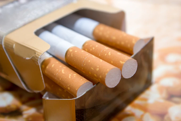 Packet of cigarettes