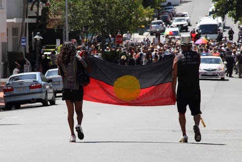 Don't say the Aboriginal flag was 'freed' – it belongs to us, not the Commonwealth