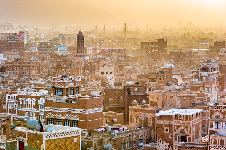 The mud brick city of Saama