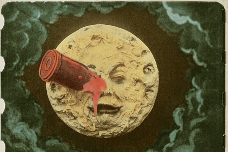 Image from A Trip to the Moon.