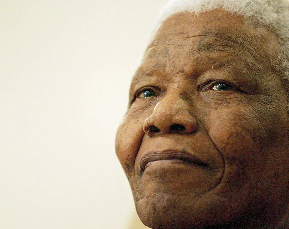 A black man looking into the distance as he celebrates his 88th birthday.