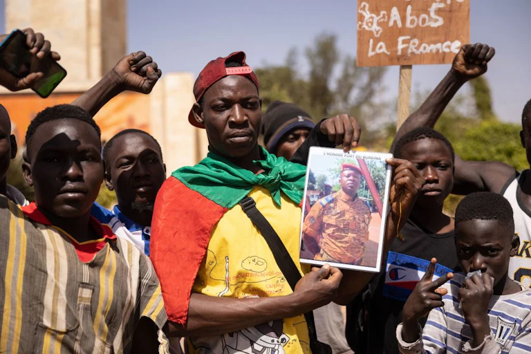 A group of demonstrators