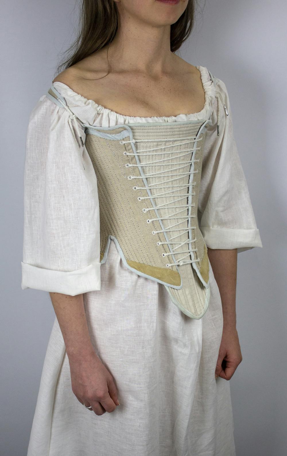 Remaking history: in hand-making 400-year-old corset designs, I