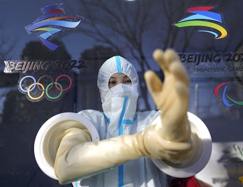 How will China handle the dual threats of COVID and political protests at the Winter Olympics?