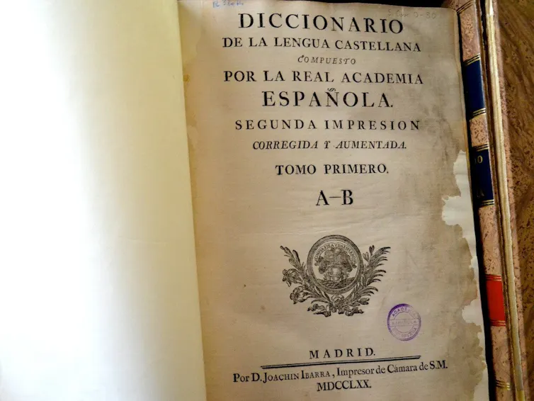 ¿Cómo era el primer diccionario de la RAE? 1 ¿Cómo era el primer diccionario de la RAE? 1