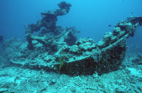 4 infamous shipwrecks found on the Great Barrier Reef