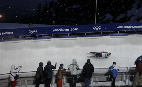 The high-speed physics of how bobsled, luge and skeleton send humans hurtling faster than a car on the highway