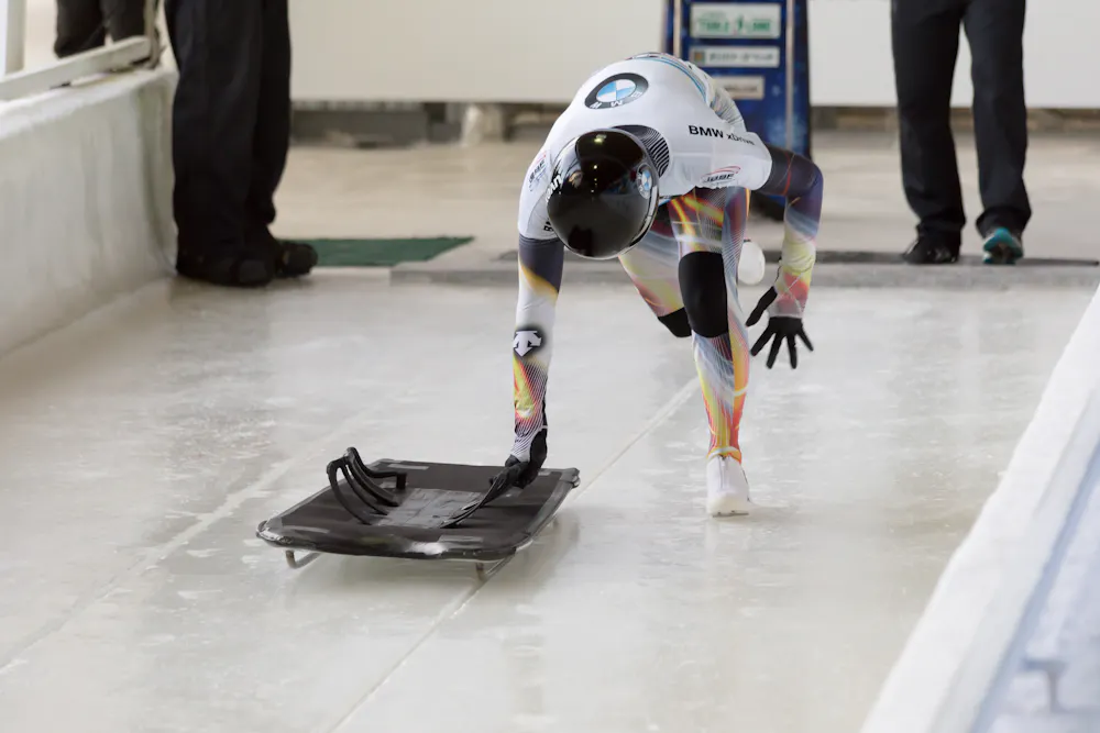 Skeleton Racing Behind The high-speed physics of bobsled, luge and skeleton | PBS News