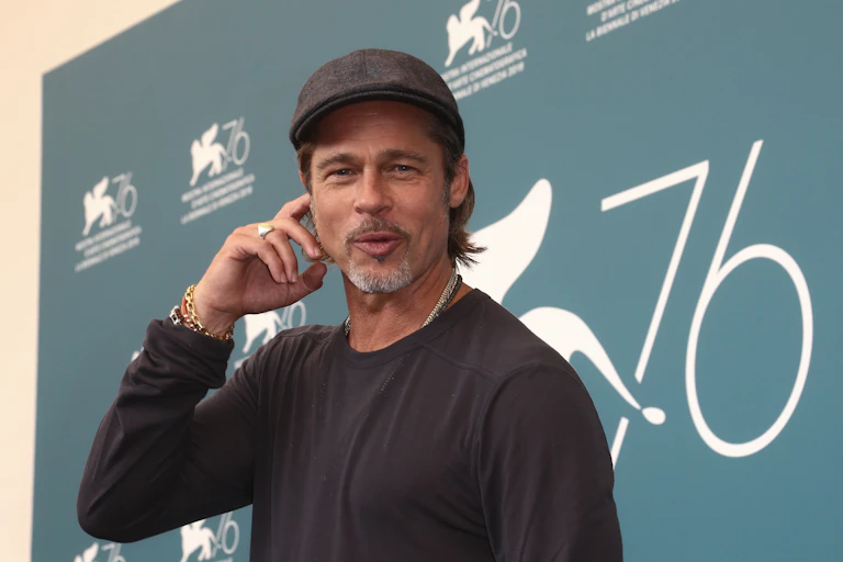 Image of Brad Pitt, who thinks he is faceblind.