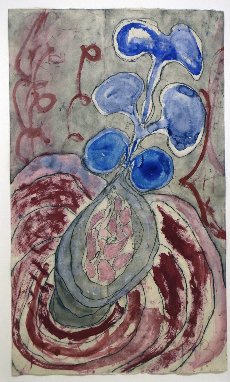 body organs like a bunch of flowers