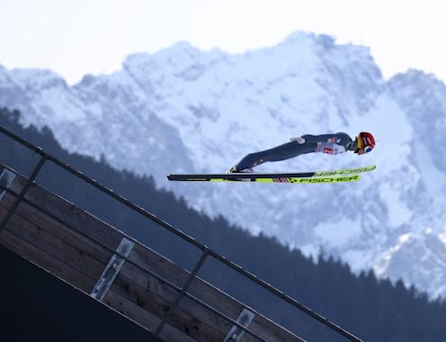 Ski jump: Flying or falling with style?