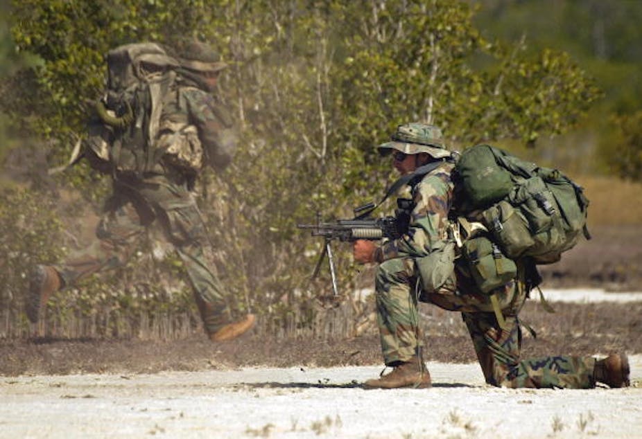US -Kenya joint military exercise near Lamu