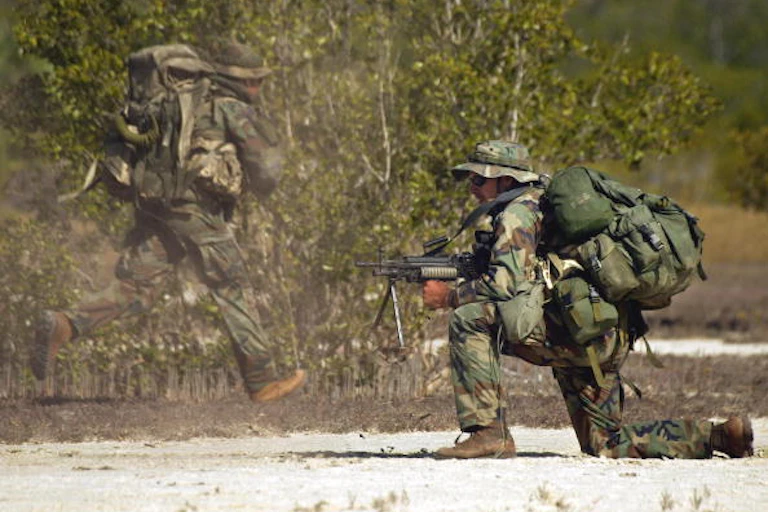 US -Kenya joint military exercise near Lamu