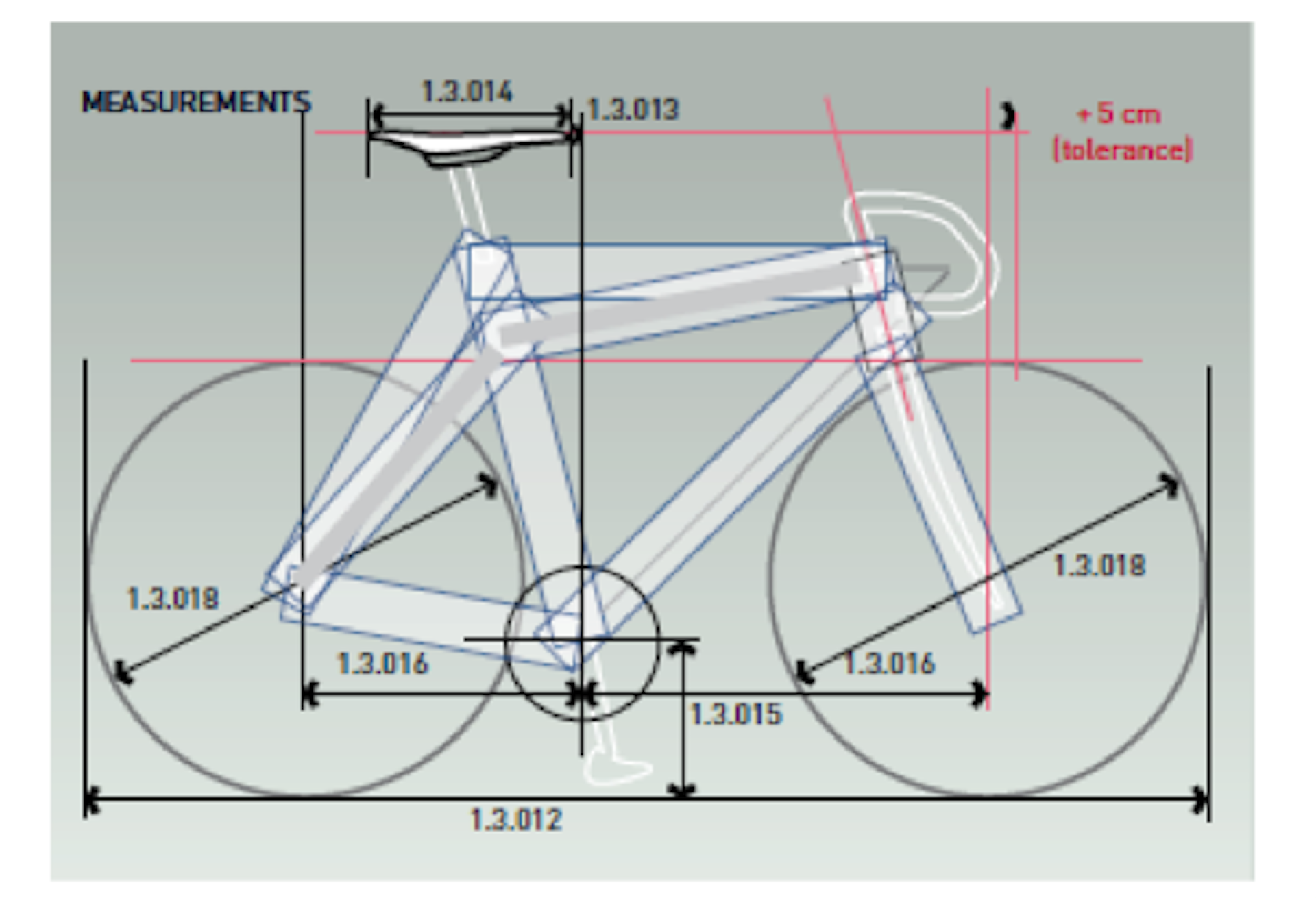 cycle dimensions
